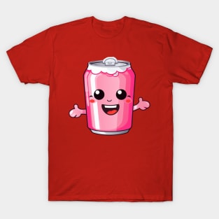 Soft drink cute T-Shirt cute giril T-Shirt